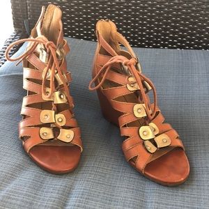Dolce Vita strappy wedge sandals